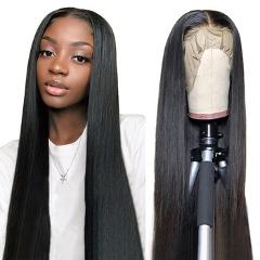 Allove Straight Lace Front Human Hair Wigs Remy 360 Lace Frontal Wig 13X4 13X6 Brazilian Straight Lace Front Wig 250 Density