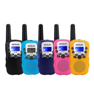 RETEVIS RT388 Walkie Talkie Kids 2pcs Two-way Radio PMR PMR446 Radio Comunicador VOX Flashlight Five Colors Toy Walkie Talkie