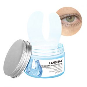 LANBENA Retinol Eye Mask Hyaluronic Acid Eye Patches Serum Reduces Dark Circles Bags Eye Lines Repair Nourish Firming Skin Care