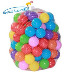 50/100 Pcs Eco-Friendly Colorful Soft Plastic Water Pool Ocean Wave Ball Baby Funny Toys Stress Air Ball  Outdoor Fun Sports Hot