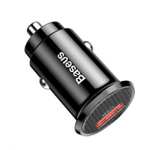 Baseus Mini USB Car Charger Quick Charge 3.0 Car Phone Charger For iPhone Samsung Xiaomi mi QC3.0 QC Fast Mobile Car Charging