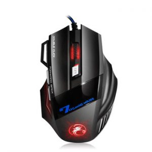 Gaming Mouse Computer Game Mouse Ergonomic Wired Gamer Mice 5500 DPI Silent Mouse Optical Backlight PC Mause 7 Button For Laptop