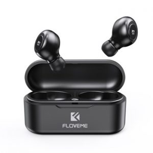 FLOVEME Mini TWS5.0 Bluetooth Wireless Earphone Headphone Sport Earphones Headset 3D Stereo Sound Earbuds Micro Charging Box