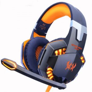 KOTION EACH  Gaming Headset game Headphones Deep Bass Stereo Earphone with LED light  Microphone mic for PC Laptop PS4 Xbox