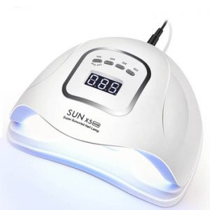 SUNX5 MAX 80W Nail Dryer UV LED Nail Lamp LCD Display 45 LEDs Dryer Lamp for Curing Gel Polish Auto Sensing Nail Manicure Tool