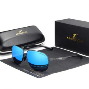 KINGSEVEN 2019 Brand Men Aluminum Sunglasses Polarized UV400 Mirror Male Sun Glasses Women For Men Oculos de sol