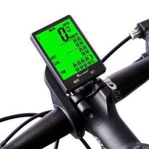 WEST BIKING Cycling Speedometer 2.8'' Large Screen Waterproof 20 Functions Wireless and Wired Bike Odometer Bicycle Computer