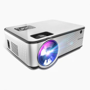 CRENOVA 2019 Newest Android Projector 1280*720P Support 4K Videos Via HDMI Home Cinema Movie Video Projector