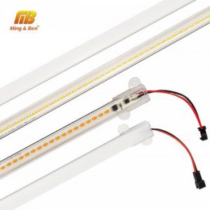 LED Bar Light 220V 30cm 50cm SMD2385 72LEDs LED Strip Clear Shell Milky White Shell Kitchen Under Cabinet Warm White Cold White