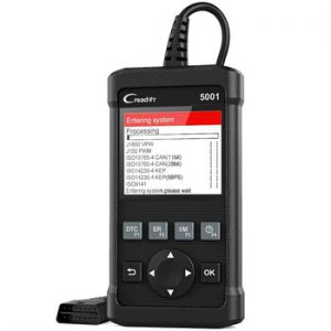 LAUNCH X431 CR5001 OBD2 Scanner OBD2 Engine Code Reader ODB2 Car Diagnostic Tool Free Update Automotive Scanner OBDII PK KW850