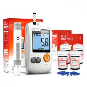 Sannuo Yizhun GA-3 Blood Glucose Meter Medical Device Glucometer Blood Sugar Monitor with Test Strips Free Code for Diabetics