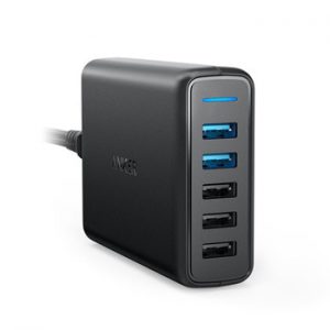 Anker Quick Charge 3.0 63W 5-Port US/UK/EU USB Wall Charger