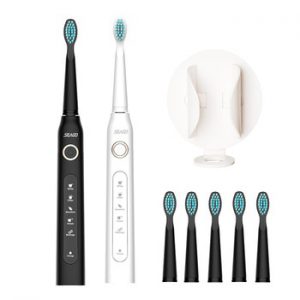 Electric Toothbrush Sonic Wave Rechargeable Top Quality Smart Chip Toothbrush Head Replaceable Whitening Healthy Best Gift !