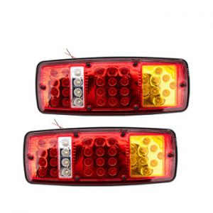 NLpearl Car Light Assembly Tail Light Rear Lamps Waterproof Brake Stop Reverse Lamp For Trailer Truck Car Caravan Light 12V 24V