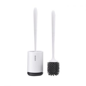 TPR silicone Toilet Brush Floor-standing Wall-mounted Base Cleaning Brush For Toilet WC Bathroom Accessories Set household items