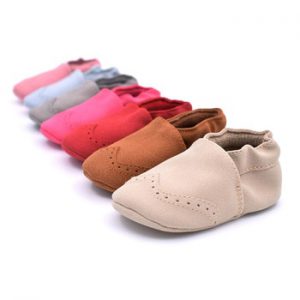 Nubuck Leather Baby Shoes Infant Toddler Baby Girl Boy Soft Sole First Walker Baby Moccasins High Quality Kid's Shoes For 0-18M