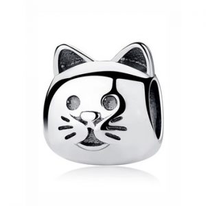 Original 925 Sterling Silver Charm Bead Love Pets Dog Cat Paw Print Panda Pendant Charms Fit Pandora Bracelets Women DIY Jewelry