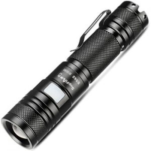 Supfire Flashlight Linterna LED Zoom Flash Light 18650 Rechargeable A2 USB Torch 2000lm for Fenix Sofirn Convoy Olight Lanterna