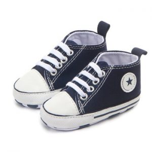 New Canvas Classic Sports Sneakers Newborn Baby Boys Girls First Walkers Shoes Infant Toddler Soft Sole Anti-slip Baby Shoes