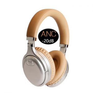 ANC bluetooth Headset Active Noise Cancelling Wireless & Wired Headphone With Microphone Earphone Deep Bass Hifi Sound Earpiece