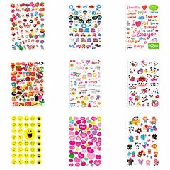 2020New Mini Kawaii Paper Stationery Sticker Decoration Decal DIY Album Scrapbooking Seal Sticker Stationery Gift Material Escol