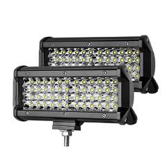 Nlpearl 72W 144W Light Bar/Work Light Spotlight LED Light Bar for Truck Driving Offroad Boat Car Tractor 4x4 SUV ATV 12V 24