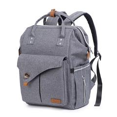 Alameda Fashion Mummy Maternity Bag Multi-function Diaper Bag Backpack Nappy Baby Bag with Stroller Straps for Baby Care