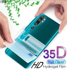 35D Front & Back Hydrogel Film For Xiaomi Redmi Note 8 7 Pro mi Note 10 Pro Screen Protector For mi 10 9T Pro A3 Lite Not Glass