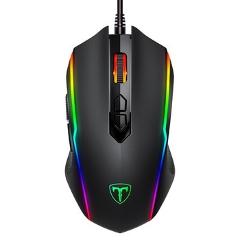 VicTsing Wired RGB Gaming Mouse 8 Programmable Buttons 7200 DPI Adjustable Optical Gaming Mouse Ergonomic Mouse With Fire Button