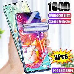 100D Hydrogel Film For Samsung Galaxy A50 A70 A10 A20 20E A30 A40 A60 A80 A90 Screen Protector For Samsung M10 M20 M30 Soft Film