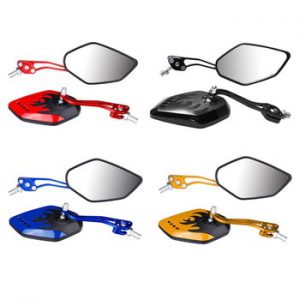 2PCS/Set 360 Degree Rotation Universal Motorcycle Rearview Mirrors Motorcycle Scooter Rear View Side Back Mirrors 8 / 10mm