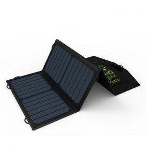 ALLPOWERS 5V21W Portable Phone Charger Solar Charge Dual USB Output Mobile Phone Charger for iPhone Samsung Smartphone