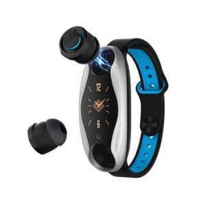 LEMFO LT04 T90 Fitness Bracelet Wireless Bluetooth Earphone 2 In 1 Bluetooth 5.0 Chip IP67 Waterproof Sport Smart Watch