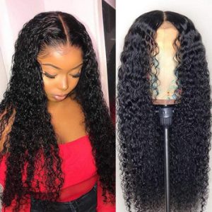 Sapphire Hair Lace Front Human Hair Wigs Brazilian Kinky Curly Human Hair Wig For Black Women 150% Density 13*4 Lace Front Wigs