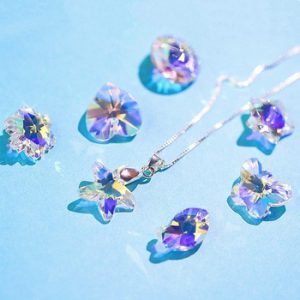 Best quality 14mm 28pcs/pack charms crystal beads crystal AB glass beads pendant gems for Jewelry making Necklaces Earrings DIY