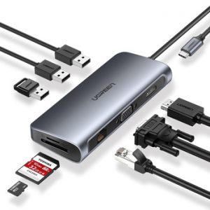 Ugreen USB HUB C HUB to Multi USB 3.0 HDMI Adapter Dock for MacBook Pro Accessories USB-C Type C 3.1 Splitter 3 Port USB C HUB