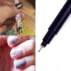 1PC Nail Art Graffiti Pen Waterproof Painting Drawing Liner Brush DIY Flower Pattern Fine Details Manicure Tools