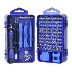 KINDLOV Phone Repair Tools Kit Screwdriver Set Precision 115 In 1 Magnetic Torx Hex Bit Screw Driver Bits Insulated Multitools