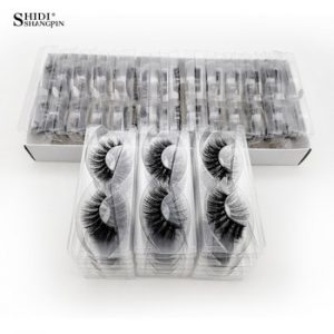 Wholesale Eyelashes 20/40/50/100pcs 3d Mink Lashes Natural Mink Eyelashes Wholesale False Eyelashes Makeup False Lashes In Bulk