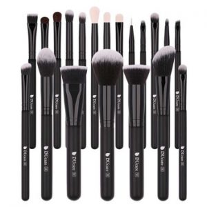 DUcare 20PCS  Professional Make up Brushes Powder Foundation Eyeshadow MakeUp Brushes Set Natural Goat Hair Cosmetics Brush Set