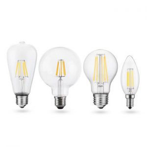 Led Bulb E27 220v 110v 2W 4W 6W 8W E14 Led Lamp Dimmable Light Bulb Retro Edison Filament Bulb G95 ST64 A60 C35 E12 Candle Bulb