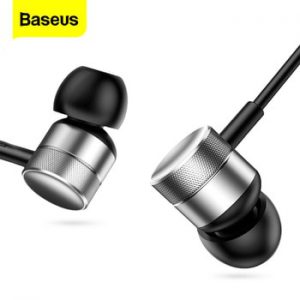 Baseus H04 Wired Earphone For Phone iPhone Xiaomi Samsung Huawei Headset In-Ear Earphone With Mic In Ear Buds Earbuds Earpiece