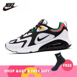 NIKE AIR MAX 200 (PS) Original Parent-child Running Shoes Lightweight Kids Shoes Sports Comfortable Men Sneakers #AQ2568