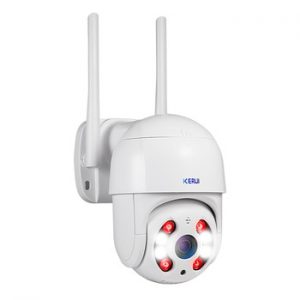 KERUI Outdoor Waterproof Wireless 1080P 2MP PTZ WiFi IP Camera Speed Dome Camera H.264+ IR Home Security CCTV Surveillance