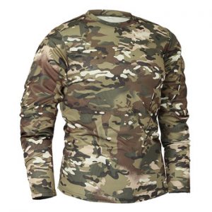 Mege Brand Clothing New Autumn Spring Men Long Sleeve Tactical Camouflage T-shirt camisa masculina Quick Dry Military Army shirt