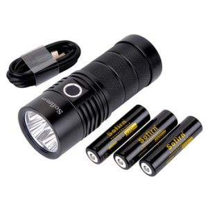 Sofirn BLF SP36 4*XPL2 6000LM Powerful LED Flashlight USB Rechargeable 18650 Multiple Operation Super Bright Torch Narsilm V1.2