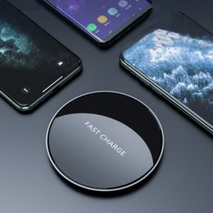 ROCK USB C Fast 15W Wireless Charger For Xiaomi Mi 9 Samsung S10 S9 Qi 10W Quick Charge for iPhone 11 XS XR X 8