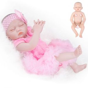 Reborn baby doll 19" Inch Realistic Newborn Baby Dolls Reborn Lifelike Full Body Silicone Babies Handmade Toddler Dolls Toys