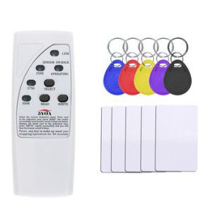 Handheld Rfid Card Reader Writer 125KHz Copier Duplicator ID Tags Programmer With Light Indicator EM4305 T5577 Key Card Keyfob