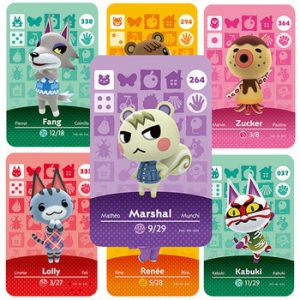 New English version Amiibo Card NS Game Series 3 (241 to 280) Animal Crossing Card Work for